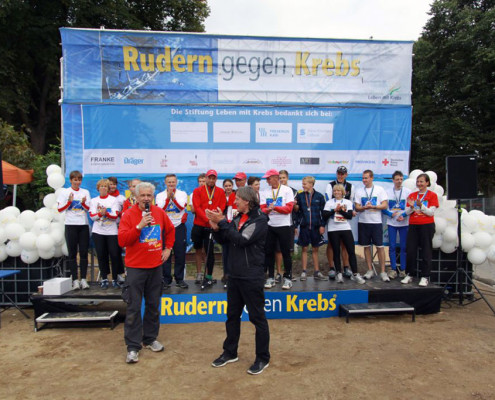 Rudern gegen Krebs 2012 in Lübeck