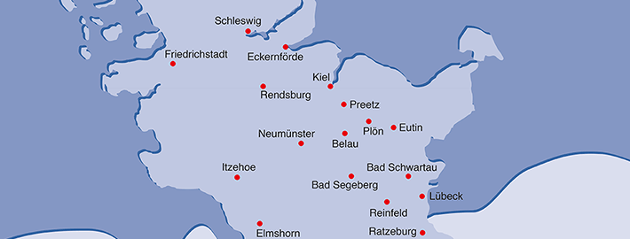 In diesen Städten finden Sie in Schleswig-Holstein Rudervereine