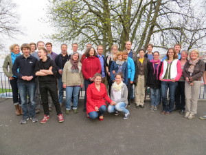 Die Teilnehmer/-innen des 15. Kieler Steuerleutelehrgang