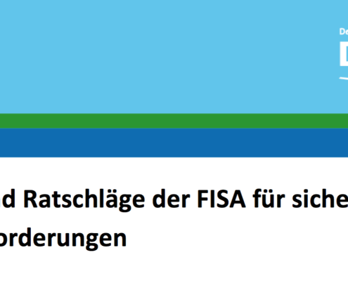 Sicherheitsempfehlung des DRV