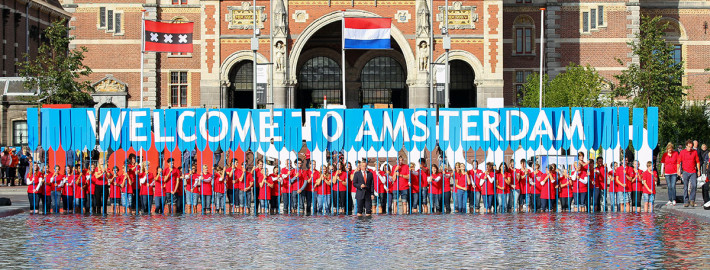 Ruder-WM 2014 in Amsterdam. Quelle: rudern.de, O. Quickert