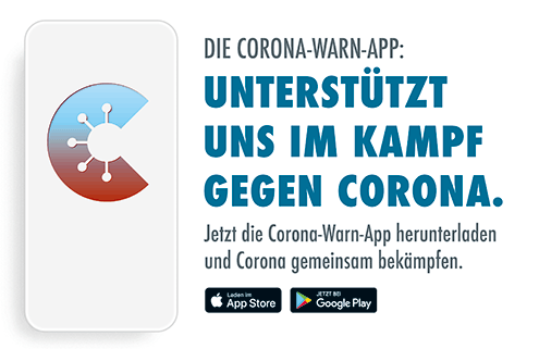 Corona-Warn-App: Unterstützt uns im Kampf gegen Corona. Quelle: Bundesregierung