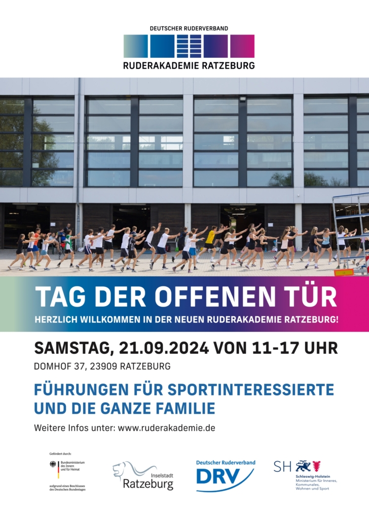 Ruderakademie: Tag der offenen Tür am 21.09.2024